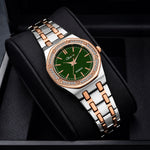 Shunya Green Dial Luxury Design Elegant & Stylish Wrist Watch for Women